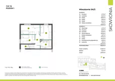 Dom 133,28 m², oferta nr 5A-2, Skowronia Domy, Kraków, Podgórze Duchackie, Wola Duchacka, ul. Skowronia