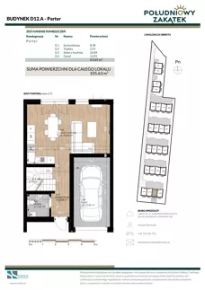 Dom 105,63 m², oferta nr D12.A, Południowy Zakątek, Mysłowice, ul. Białobrzeska