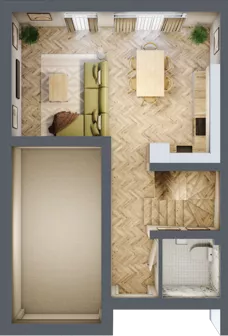 Dom 104,09 m², oferta nr D3.B, Południowy Zakątek, Mysłowice, ul. Białobrzeska