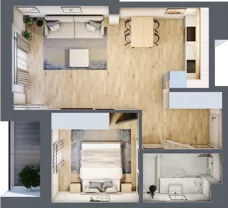4 pokoje, mieszkanie 89,15 m², piętro 2, oferta nr Giserska 5/65, Panorama Ursus, Warszawa, Ursus, Szamoty, ul. Giserska 5
