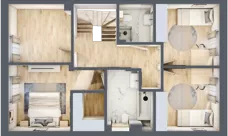 Dom 134,15 m², oferta nr 35A, Domy Golfowe, Wrocław, Kryniczno ul. Pod lasem 