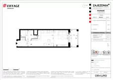 1 pokój, mieszkanie 29,79 m², parter, oferta nr B.A.0.3, Zajezdnia, Poznań, Jeżyce, Jeżyce, ul. Zwierzyniecka 26