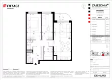 3 pokoje, mieszkanie 70,29 m², parter, oferta nr B.B.0.4, Zajezdnia, Poznań, Jeżyce, Jeżyce, ul. Zwierzyniecka 26