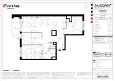 4 pokoje, mieszkanie 72,35 m², piętro 1, oferta nr B.A.1.16, Zajezdnia, Poznań, Jeżyce, Jeżyce, ul. Zwierzyniecka 26