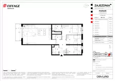 4 pokoje, mieszkanie 90,49 m², piętro 1, oferta nr B.C.1.6, Zajezdnia, Poznań, Jeżyce, Jeżyce, ul. Zwierzyniecka 26