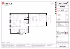 4 pokoje, mieszkanie 97,28 m², piętro 2, oferta nr B.B.2.2, Zajezdnia, Poznań, Jeżyce, Jeżyce, ul. Zwierzyniecka 26