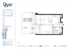 2 pokoje, apartament 36,15 m², parter, oferta nr 0/26/, Omega Lake Apartments, Olsztyn, Dajtki, ul. Sielska 4