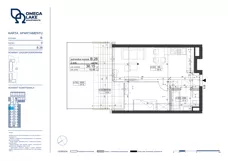 2 pokoje, apartament 36,15 m², parter, oferta nr 0/28/, Omega Lake Apartments, Olsztyn, Dajtki, ul. Sielska 4
