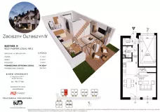 Dom 141,82 m², oferta nr H2, Zaciszny Ołtaszyn IV, Wrocław, Ołtaszyn, Krzyki, ul. Brylantowa