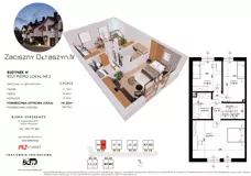 Dom 141,82 m², oferta nr H2, Zaciszny Ołtaszyn IV, Wrocław, Ołtaszyn, Krzyki, ul. Brylantowa