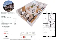 Dom 141,82 m², oferta nr M1, Zaciszny Ołtaszyn IV, Wrocław, Ołtaszyn, Krzyki, ul. Brylantowa