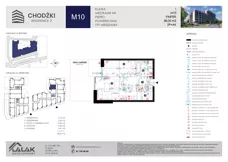 2 pokoje, mieszkanie 38,05 m², parter, oferta nr M10, Chodźki Residence 2, Lublin, Czechów Południowy,  ul. Chodźki