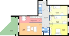 4 pokoje, mieszkanie 103,08 m², parter, oferta nr C-M30, Diamentowe Tarasy, Lublin, Wrotków, ul. Wolińskiego