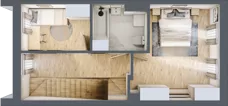 5 pokoi, mieszkanie 108,78 m², piętro 3, oferta nr B4, Villa Stoki, Łódź, Widzew, ul. Beskidzka 109