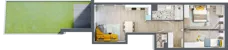 3 pokoje, mieszkanie 63,46 m², parter, oferta nr A-A0M1, Osiedle Blask, Łódź, Bałuty, ul. Smugowa 24
