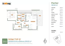 Dom 283,52 m², oferta nr 1680/216, Mników Zielona Dolina - Etap IV, Mników