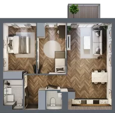 3 pokoje, mieszkanie 65,99 m², piętro 3, oferta nr M30, Osiedle Św. Barbary, Tarnobrzeg, Siarkowiec, ul. Świętej Barbary 9a