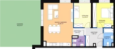 3 pokoje, mieszkanie 76,54 m², parter, oferta nr C 0.03, Naramowicka 100, Poznań, Winogrady, Winogrady, ul. Naramowicka 100