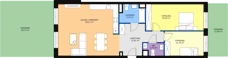 3 pokoje, mieszkanie 88,61 m², parter, oferta nr C 0.10, Naramowicka 100, Poznań, Winogrady, Winogrady, ul. Naramowicka 100