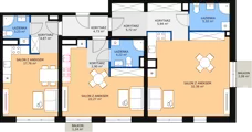 3 pokoje, mieszkanie 110,04 m², piętro 1, oferta nr C 1.15, Naramowicka 100, Poznań, Winogrady, Winogrady, ul. Naramowicka 100
