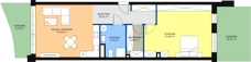 2 pokoje, mieszkanie 76,76 m², parter, oferta nr D 0.05, Naramowicka 100, Poznań, Winogrady, Winogrady, ul. Naramowicka 100