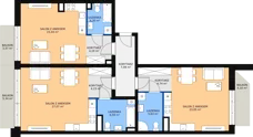 3 pokoje, mieszkanie 110,96 m², piętro 1, oferta nr D 1.05, Naramowicka 100, Poznań, Winogrady, Winogrady, ul. Naramowicka 100