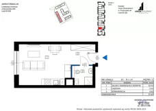 1 pokój, mieszkanie 27,67 m², piętro 1, oferta nr A61, Maratońska 49, Łódź, Polesie, Retkinia, ul. Maratońska 49