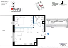 2 pokoje, mieszkanie 48,16 m², parter, oferta nr B28, Maratońska 49, Łódź, Polesie, Retkinia, ul. Maratońska 49