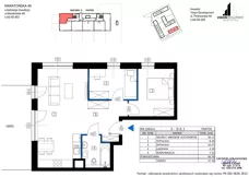 3 pokoje, mieszkanie 56,70 m², parter, oferta nr 3, Maratońska 49, Łódź, Polesie, Retkinia, ul. Maratońska 49