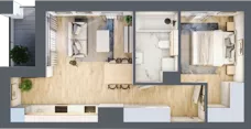 1 pokój, mieszkanie 29,85 m², piętro 4, oferta nr A52, Maratońska 49, Łódź, Polesie, Retkinia, ul. Maratońska 49