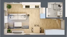 4 pokoje, mieszkanie 74,98 m², piętro 1, oferta nr B29, Maratońska 49, Łódź, Polesie, Retkinia, ul. Maratońska 49