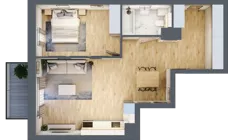 3 pokoje, mieszkanie 57,61 m², piętro 9, oferta nr C43, Maratońska 49, Łódź, Polesie, Retkinia, ul. Maratońska 49