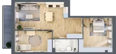 1 pokój, mieszkanie 29,42 m², piętro 4, oferta nr C19, Maratońska 49, Łódź, Polesie, Retkinia, ul. Maratońska 49