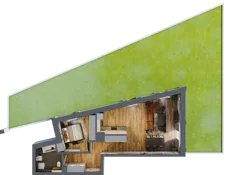 2 pokoje, apartament 63,90 m², parter, oferta nr 130, Folwark Scheiblera, Łódź, Widzew, ul. Tymienieckiego 33A