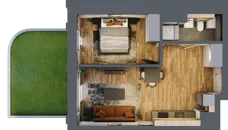 2 pokoje, apartament 39,00 m², piętro 2, oferta nr 158, Folwark Scheiblera, Łódź, Widzew, ul. Tymienieckiego 33A