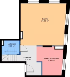3 pokoje, mieszkanie 74,65 m², piętro 3, oferta nr 53, Kopernika 15, Łódź, Polesie, ul. Kopernika 15