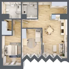 3 pokoje, mieszkanie 74,39 m², piętro 4, oferta nr 27, Kamienica Garbary 68, Poznań, Stare Miasto, Garbary, ul. Garbary 68