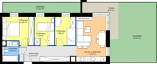 4 pokoje, mieszkanie 59,47 m², parter, oferta nr 11, Apartamenty Poligonowa 5, Lublin, Sławin, ul. Poligonowa