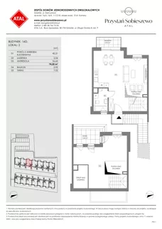 2 pokoje, mieszkanie 74,20 m², piętro 1, oferta nr 16D.2, Przystań Sobieszewo, Gdańsk, Wyspa Sobieszewska, ul. Narcyzowa
