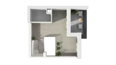 2 pokoje, mieszkanie 74,20 m², piętro 1, oferta nr 16D.2, Przystań Sobieszewo, Gdańsk, Wyspa Sobieszewska, ul. Narcyzowa