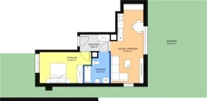 2 pokoje, mieszkanie 46,93 m², parter, oferta nr D3_1, ATAL Zawiślańska Wille Miejskie, Gdańsk, Stogi, ul. Zawiślańska
