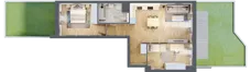 3 pokoje, mieszkanie 61,10 m², piętro 1, oferta nr S1.E.1.1, ATAL Idea Swarzędz II, Swarzędz, ul. Tabaki