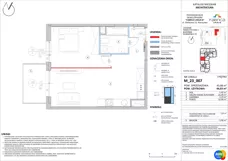 2 pokoje, mieszkanie 44,03 m², piętro 1, oferta nr M_23_007, Fabrica URSUS - Etap B, Warszawa, Ursus, Szamoty, ul. Silnikowa 23, 25