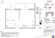 1 pokój, mieszkanie 35,95 m², piętro 6, oferta nr M_25_048, Fabrica URSUS - Etap B, Warszawa, Ursus, Szamoty, ul. Silnikowa 23, 25