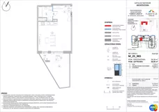 1 pokój, mieszkanie 38,06 m², parter, oferta nr M_25_065, Fabrica URSUS - Etap B, Warszawa, Ursus, Szamoty, ul. Silnikowa 23, 25