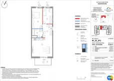 3 pokoje, mieszkanie 64,88 m², piętro 2, oferta nr M_25_071, Fabrica URSUS - Etap B, Warszawa, Ursus, Szamoty, ul. Silnikowa 23, 25