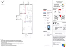 3 pokoje, mieszkanie 62,25 m², piętro 4, oferta nr M_25_075, Fabrica URSUS - Etap B, Warszawa, Ursus, Szamoty, ul. Silnikowa 23, 25