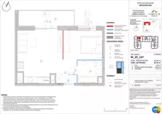1 pokój, mieszkanie 35,79 m², piętro 5, oferta nr M_25_127, Fabrica URSUS - Etap B, Warszawa, Ursus, Szamoty, ul. Silnikowa 23, 25