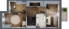 Dom 116,37 m², oferta nr 21/1, Osiedle Południowa etap II, Mińsk Mazowiecki, Stojadła, ul. Południowa