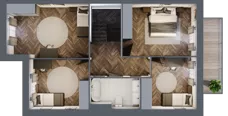 Dom 135,77 m², oferta nr 41/2, Osiedle Południowa etap II, Mińsk Mazowiecki, Stojadła, ul. Południowa